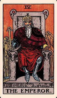 is Hammer markedsføring The Emperor (Upright) | Tarot Card of the Day — Elliot Oracle