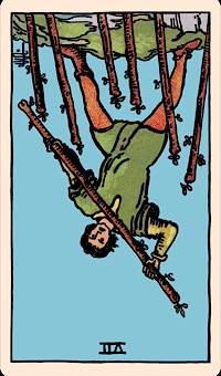 dissipation Ballade Umoderne Seven of Wands (Reversed) | Tarot Card of the Day — Elliot Oracle