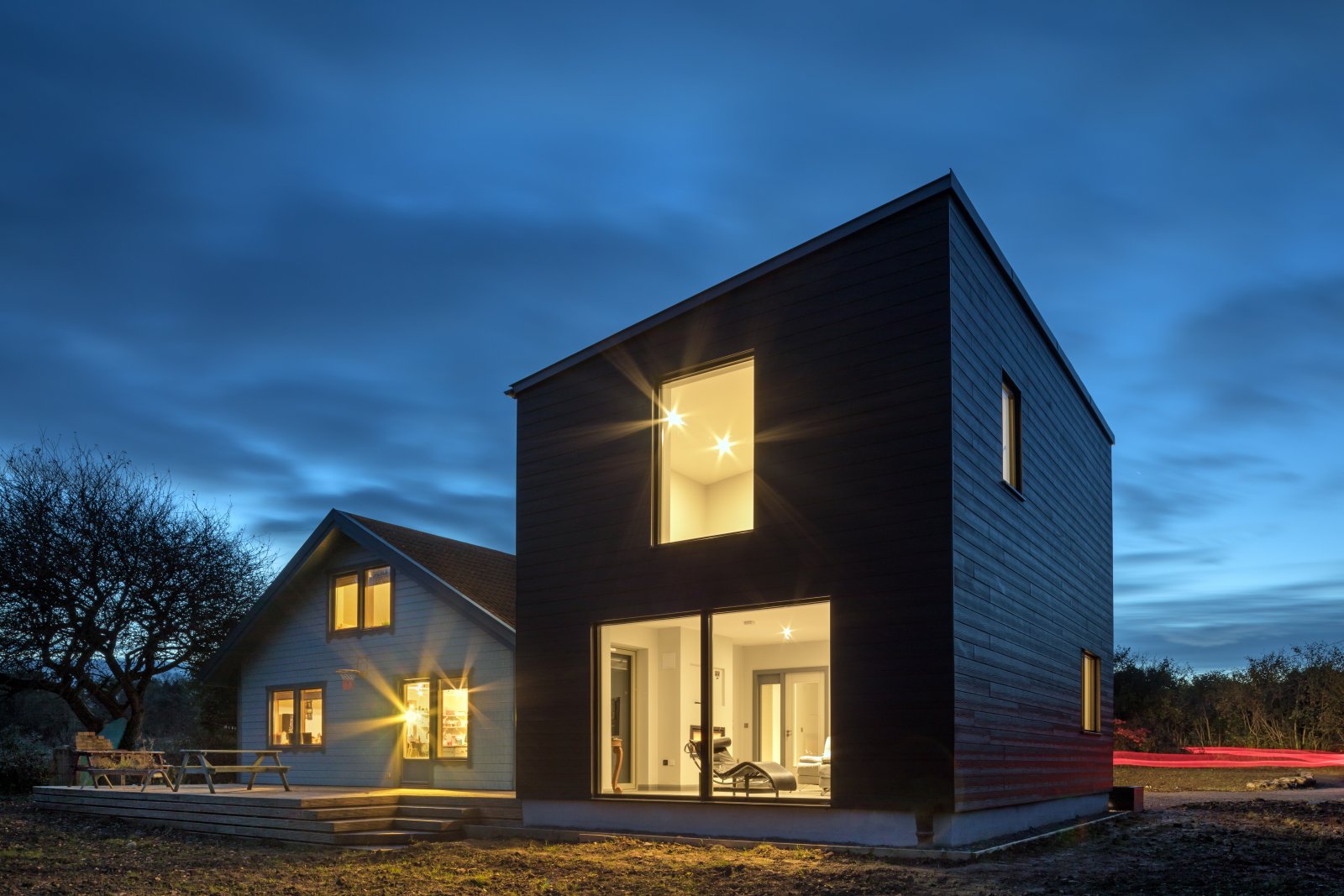 Extension to Scandinavian Timber House