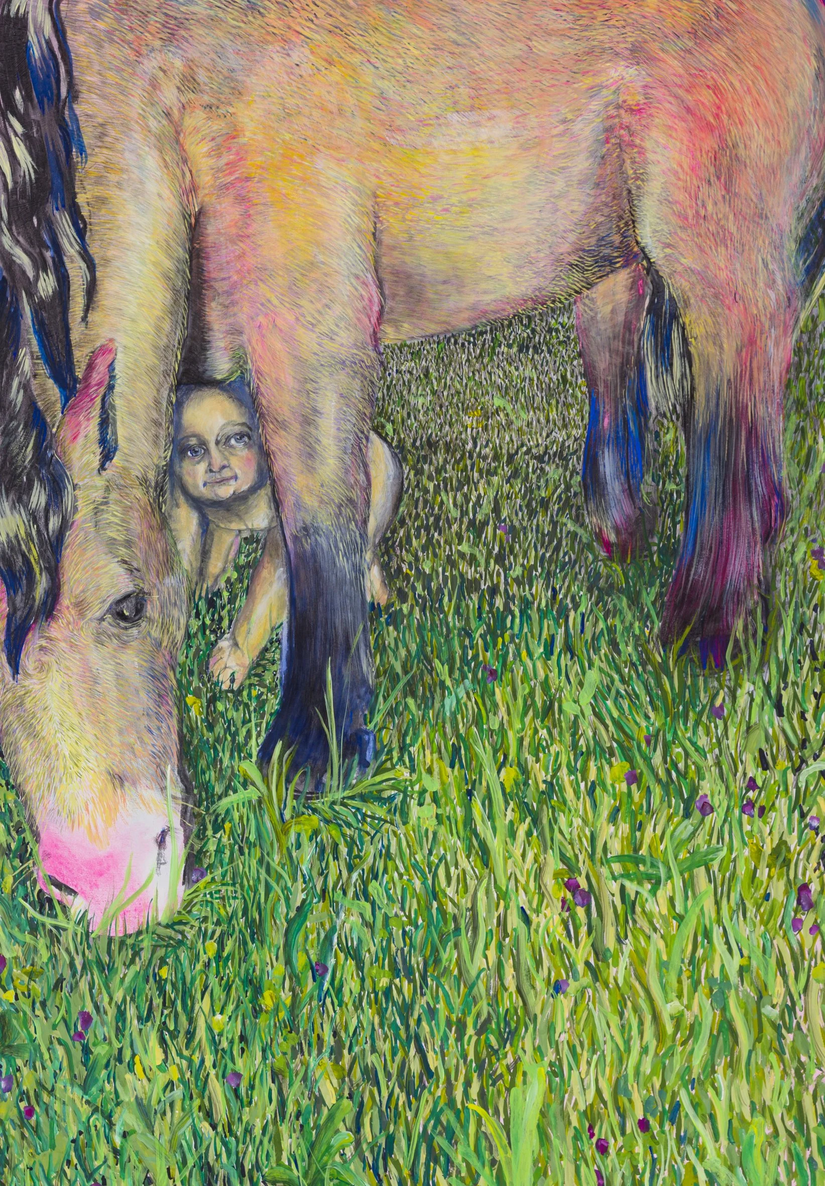  Fleur Helluin studied under the direction of Gilian Gelzer and Joel Hubaut in Caen, France, and Norbert Bisky in Salzburg, Austria. She was also part of the academic program Art &amp; Technology of the Image in University Paris 8.  Since 2004, her w