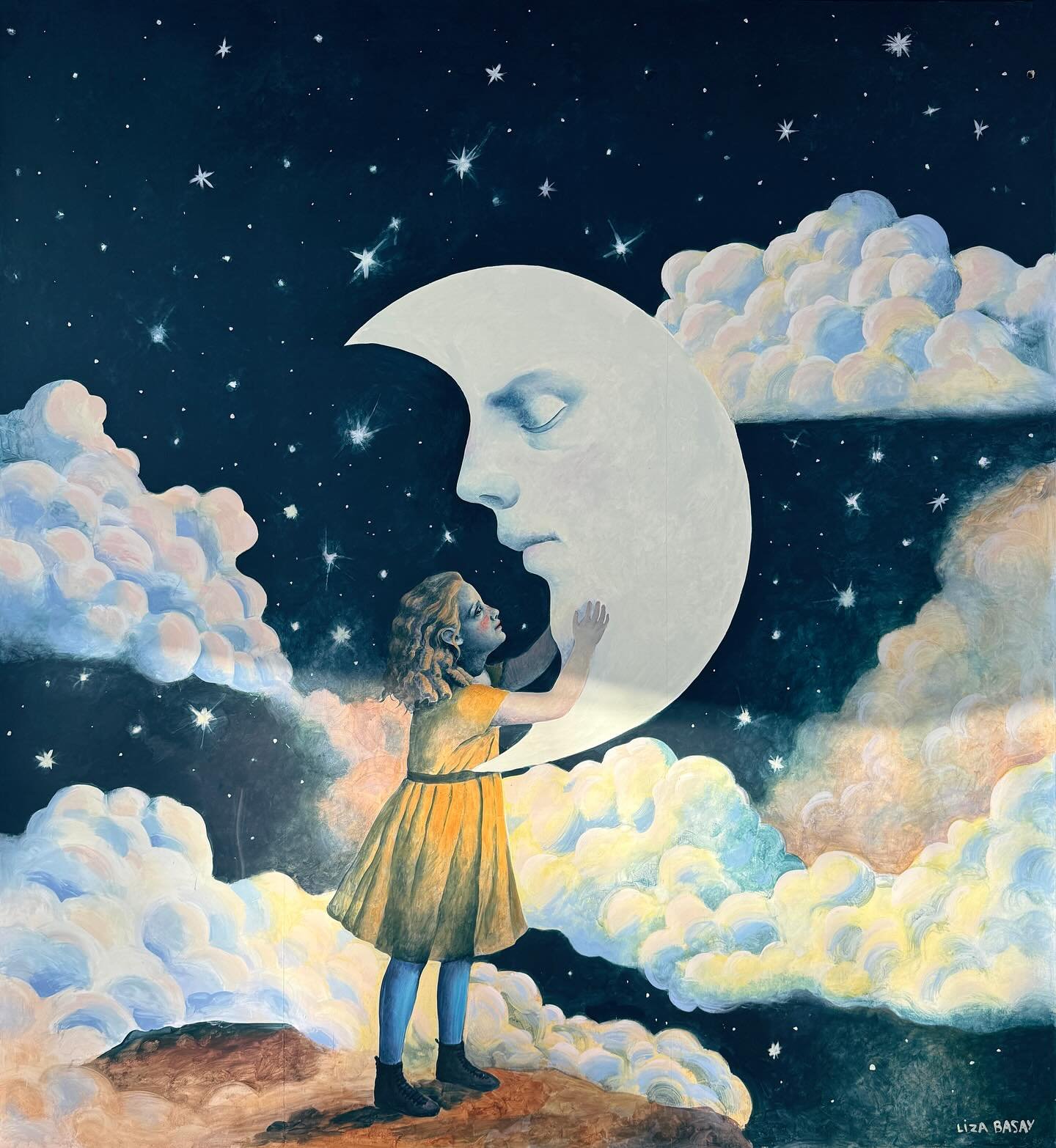 The Moon Stories Mural

While painting this mural, I wasn&rsquo;t often asked what it&rsquo;s about, but people usually told me they could feel the emotion behind it and they knew what was there. That&rsquo;s how my viewer becomes my co-creator, beca
