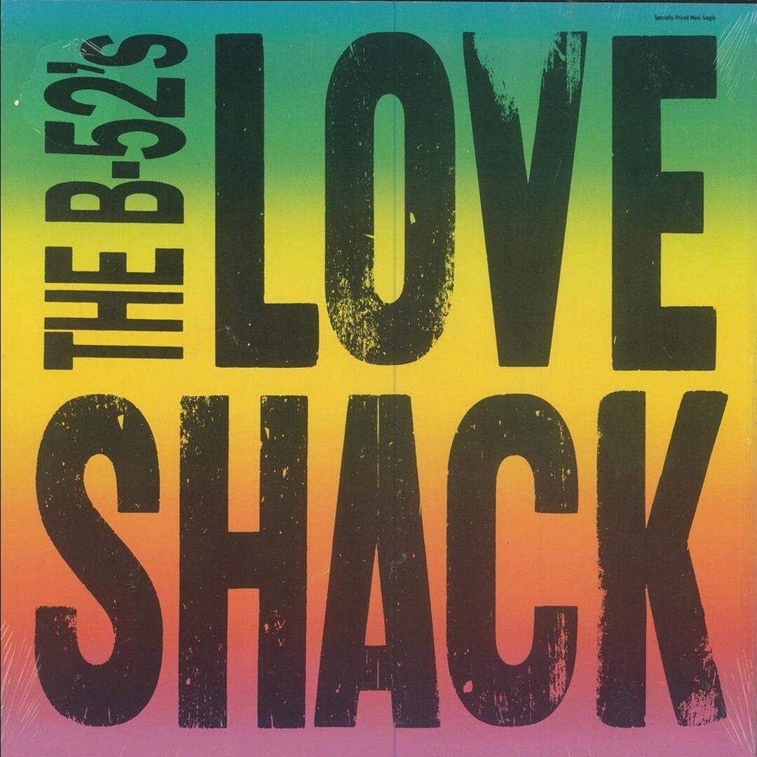 For #musicvideomonday, we're featuring the music video for LOVE SHACK, which was considered one of the signature songs from the 1989 B-52s album, COSMIC THING. The music video was directed by Adam Bernstein (Baby Got Back, Hey Ladies, Breaking Bad) a