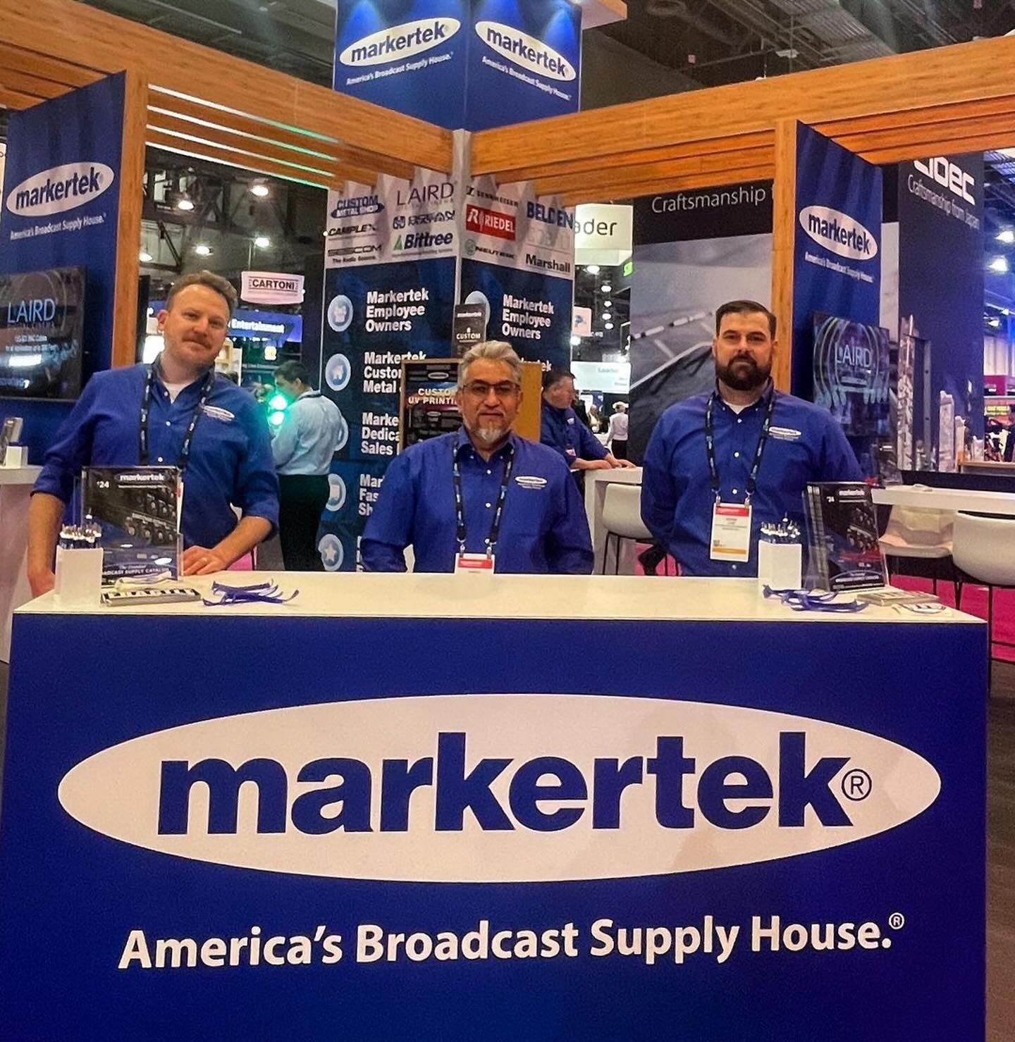 #Repost @markertek
・・・
It&rsquo;s our favorite time of year, @nabshow!

Stop by Booth C5316 to see your favorite sales reps, explore our custom metal &amp; cable solutions, and grab some swag.