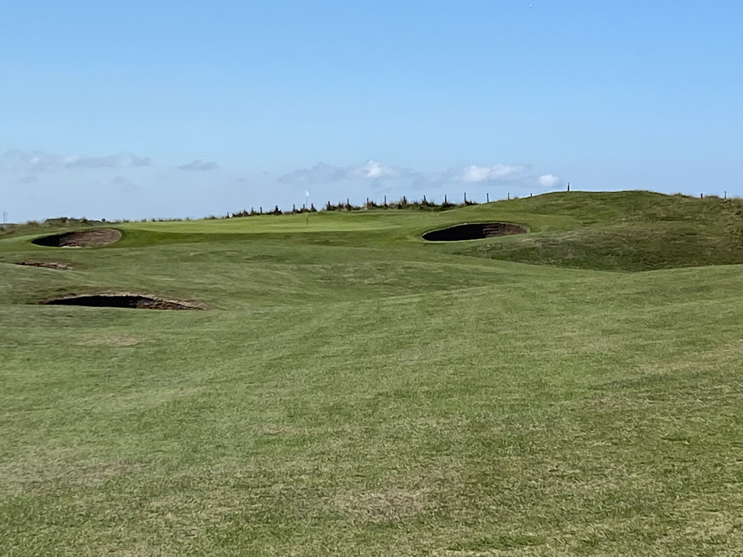 Goswick Golf Club and Lindisfarne too