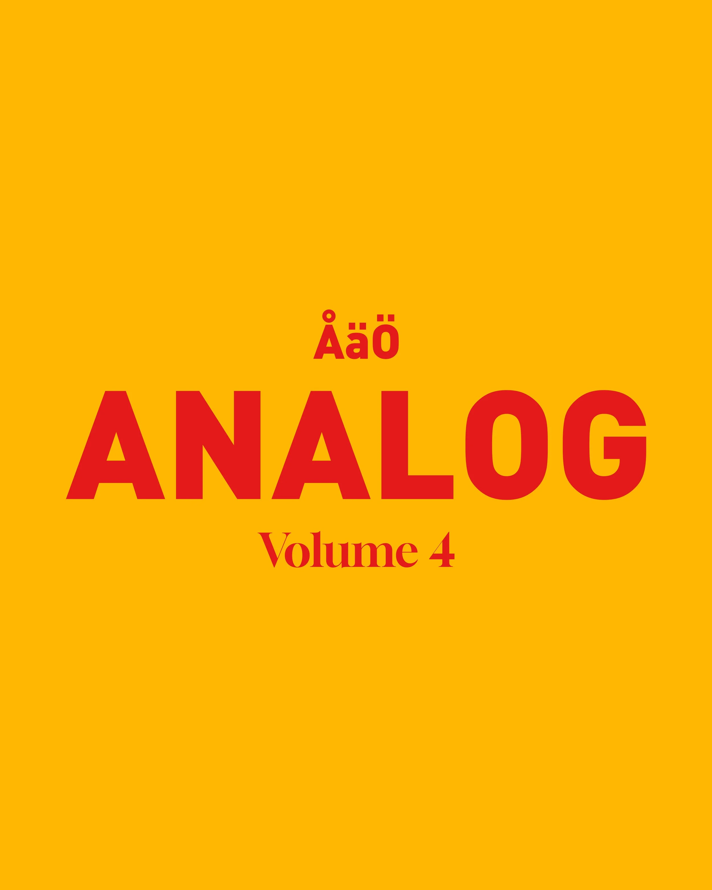 ÅÄÖ - Analog Color System Vol 4