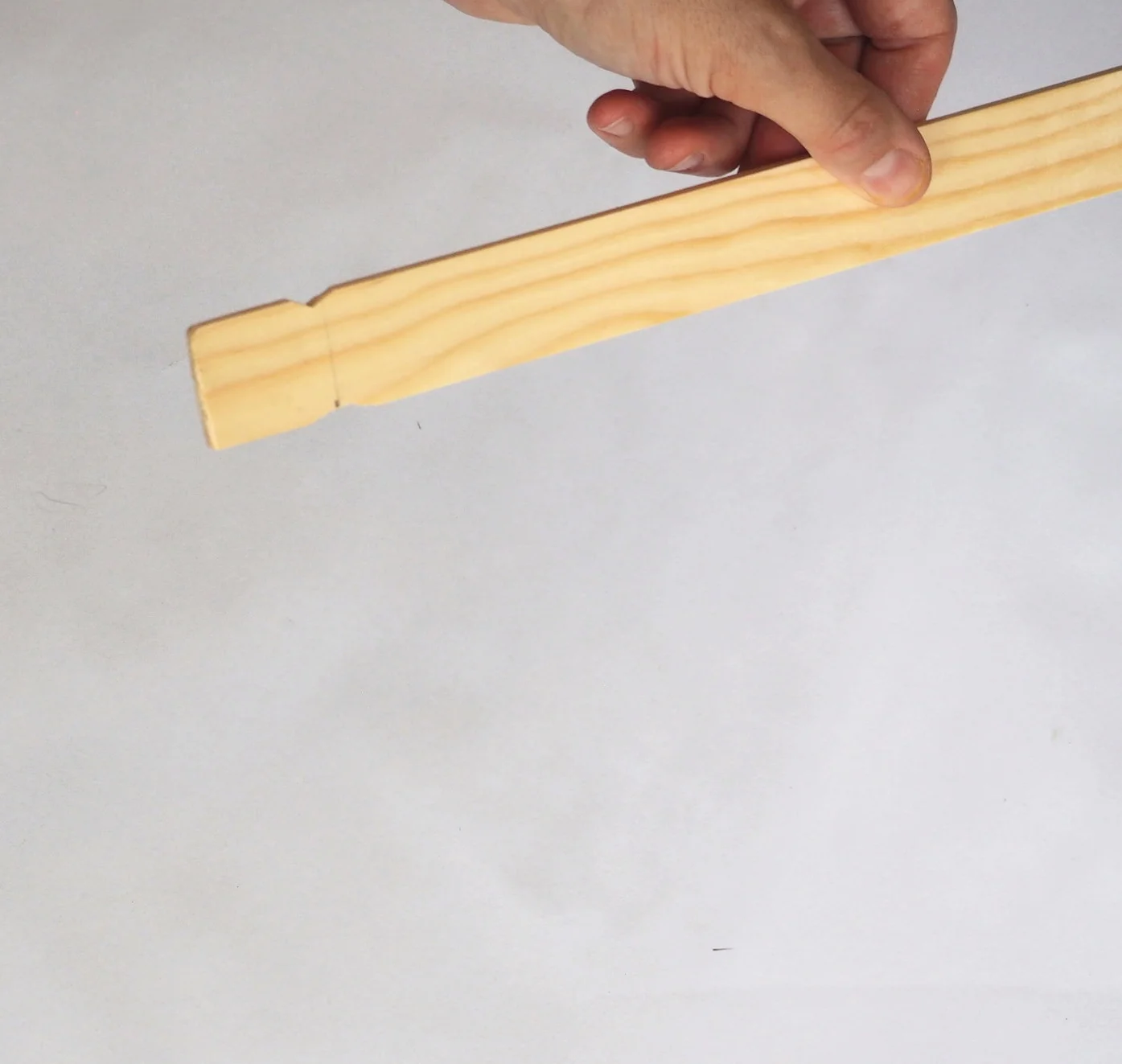  Now repeat this at the other end of the wood. 