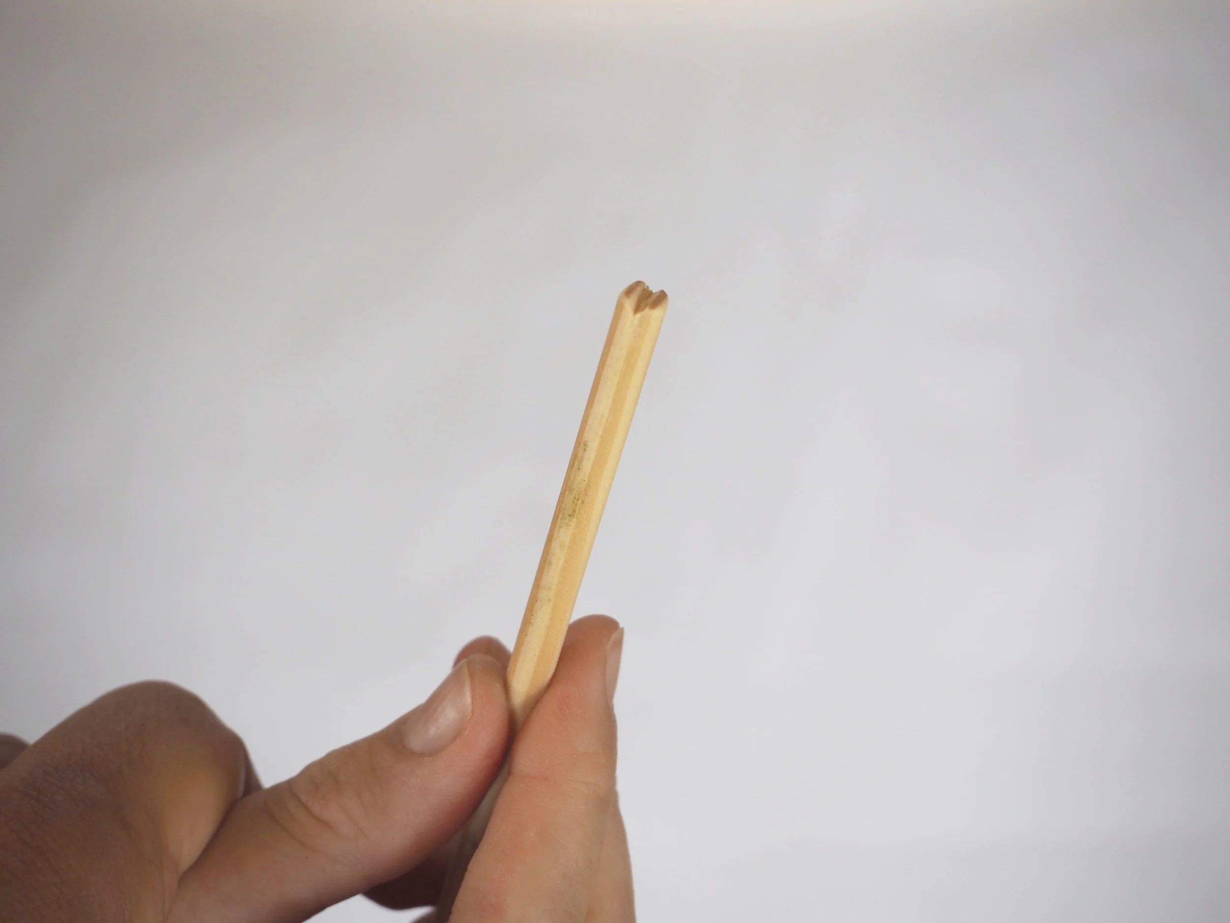  The groove should look like this. 