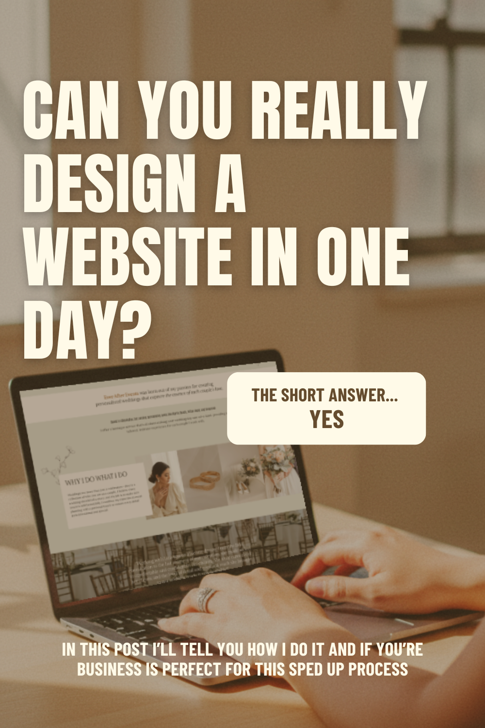 Can You Really Design a Website in One Day?
