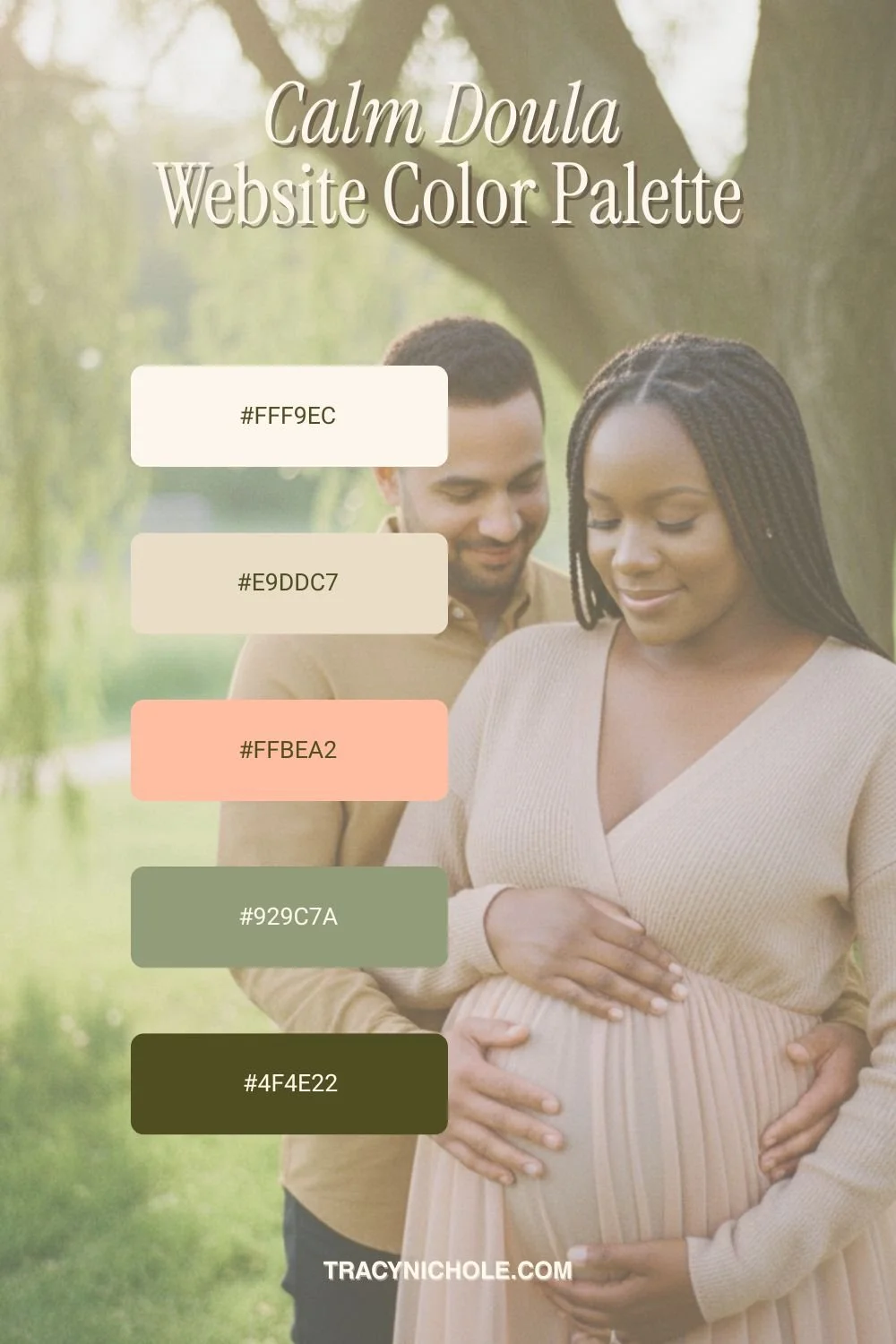 Website Colors for Doulas: A Warm, Trust-Building Palette You Can Copy