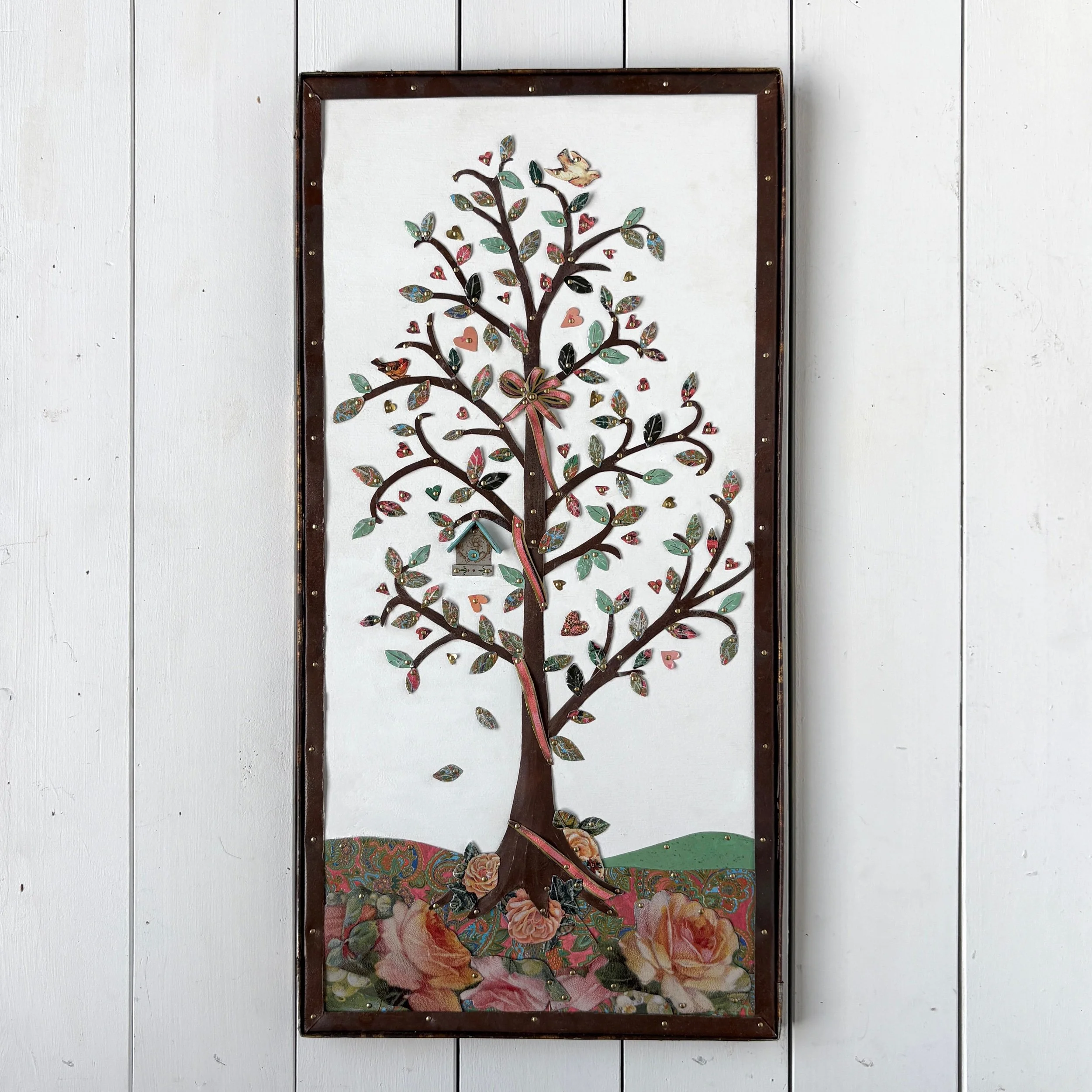 The Ribbon Tree – Whimsical Tree Wall Art