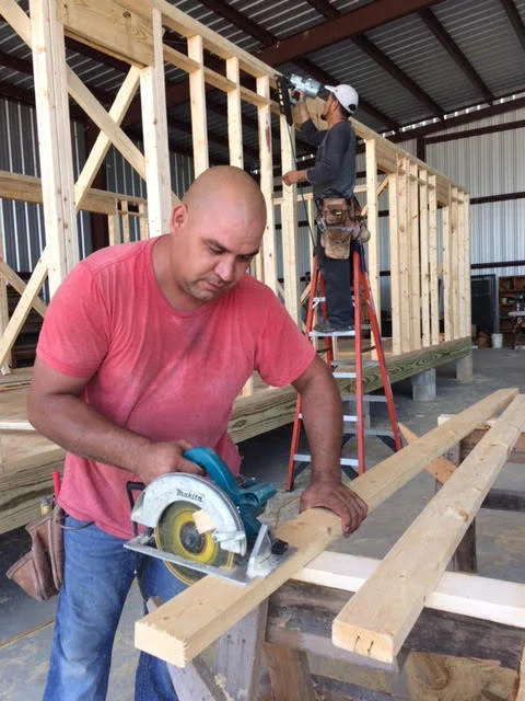 Our artisans work hard to ensure every detail is just right. 