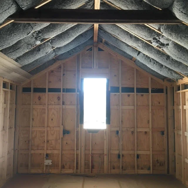 The interior of the home begins to take shape. This will be a stunning kitchen soon! 