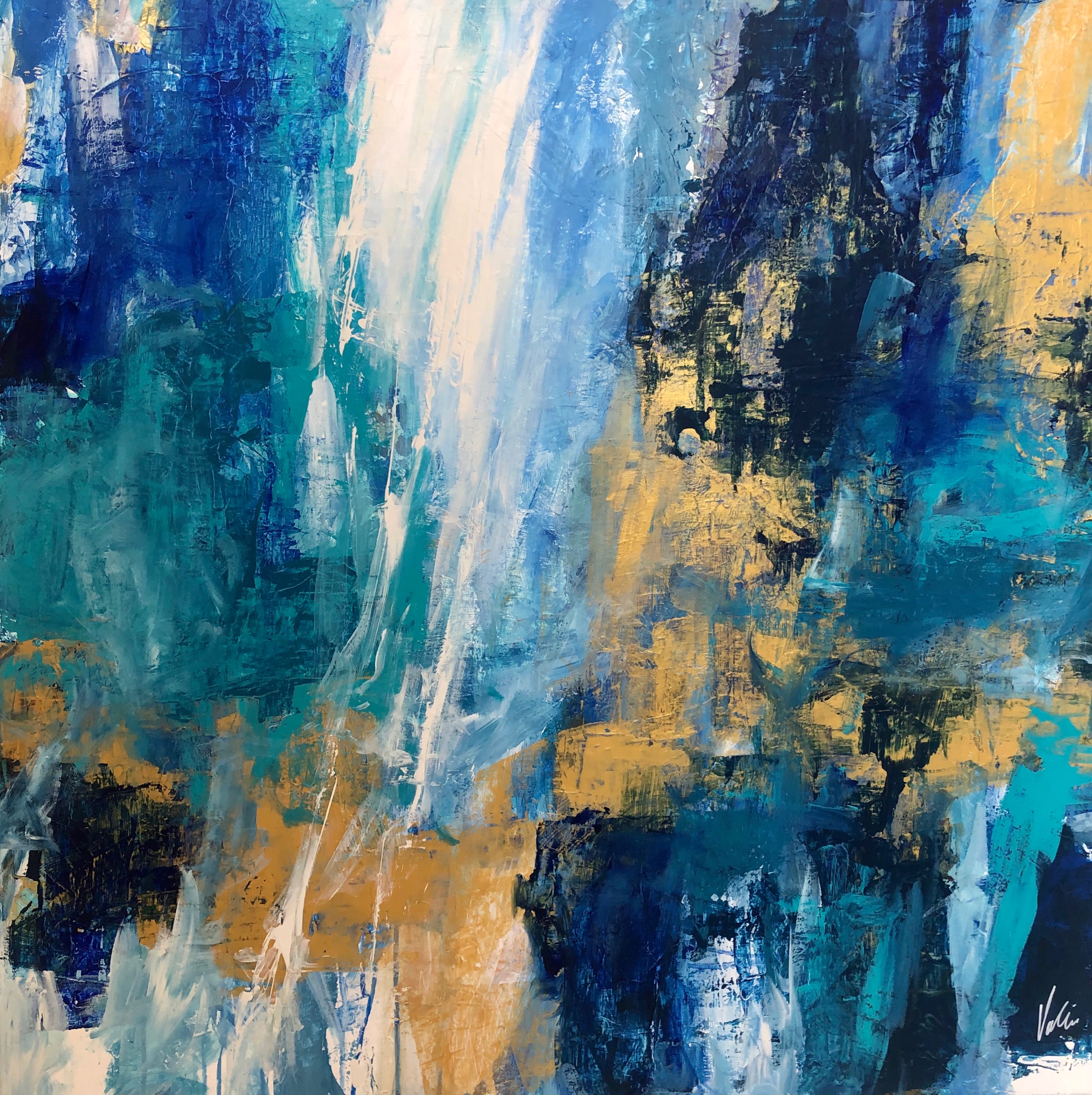 Gold Energy 36x36 $1,400