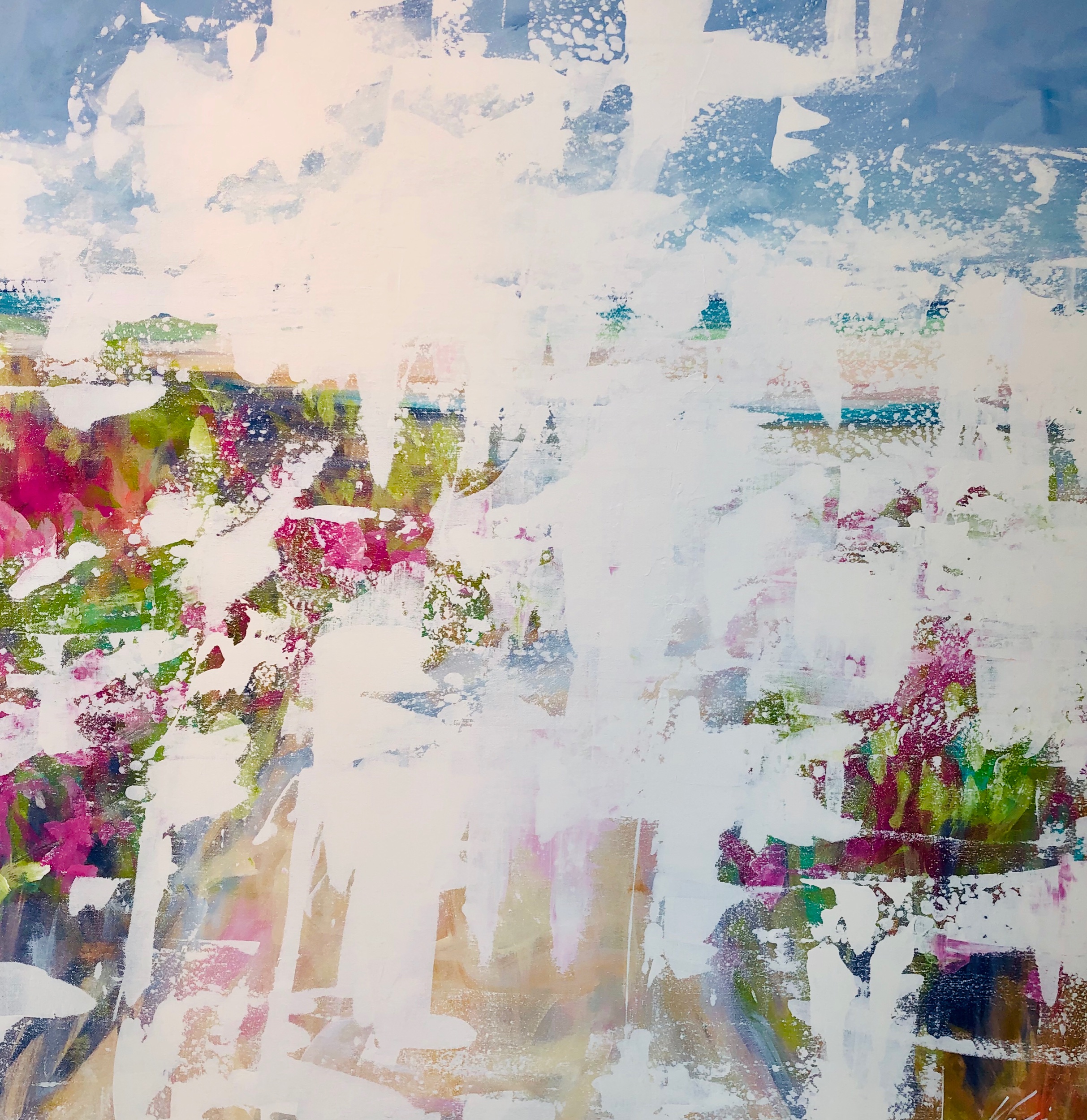 Flower Power 40x40 $1,450