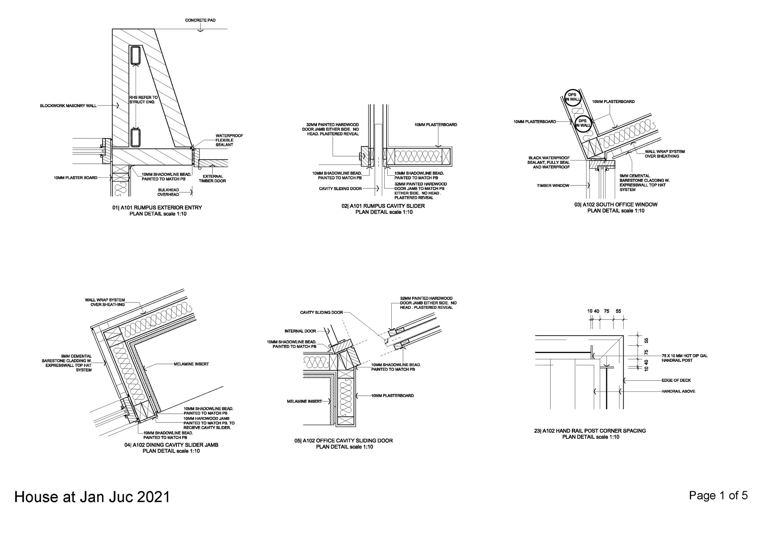 Jan Juc House Architectural Details — Ryan Nace Architecture