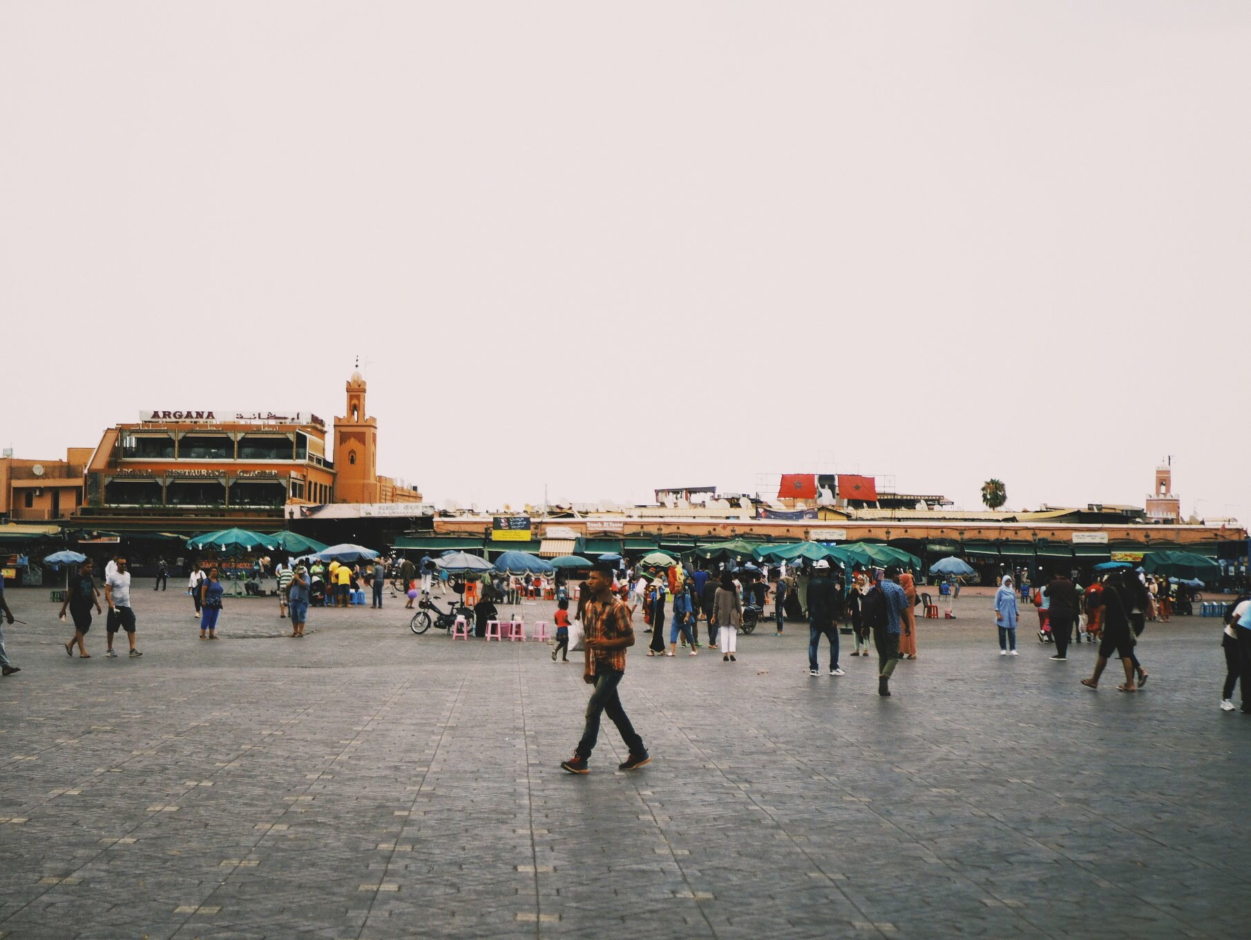Jamaa El-Fna at day time