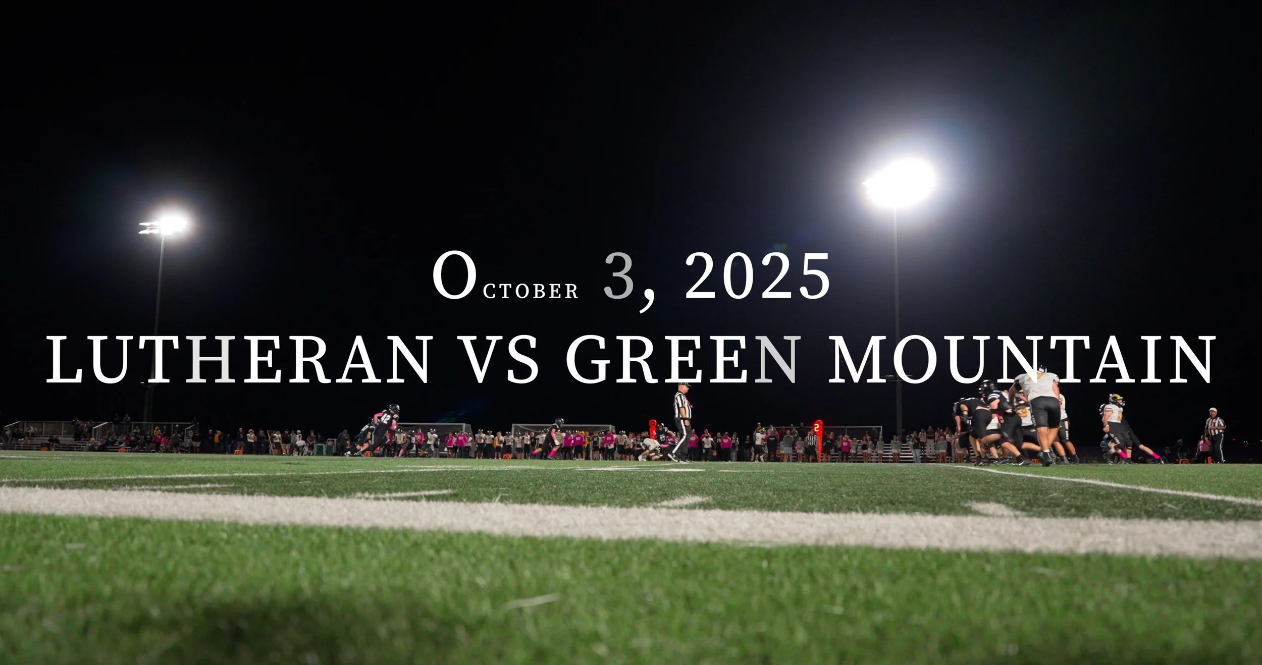 Lutheran vs Green Mountain (Cinematic Football Game Recap 2025)