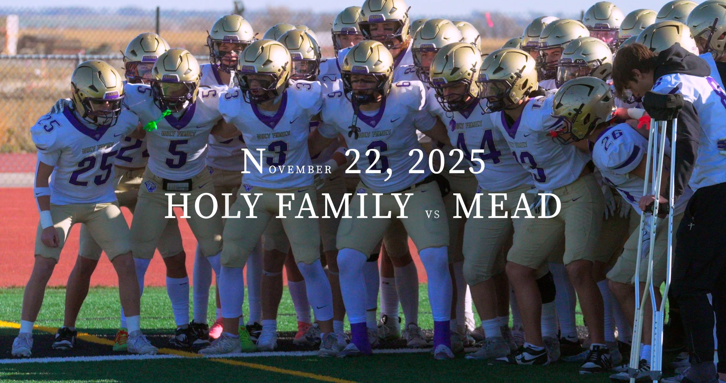 Holy Family vs Mead (Holy Family Cinematic Football Game Recap 2025