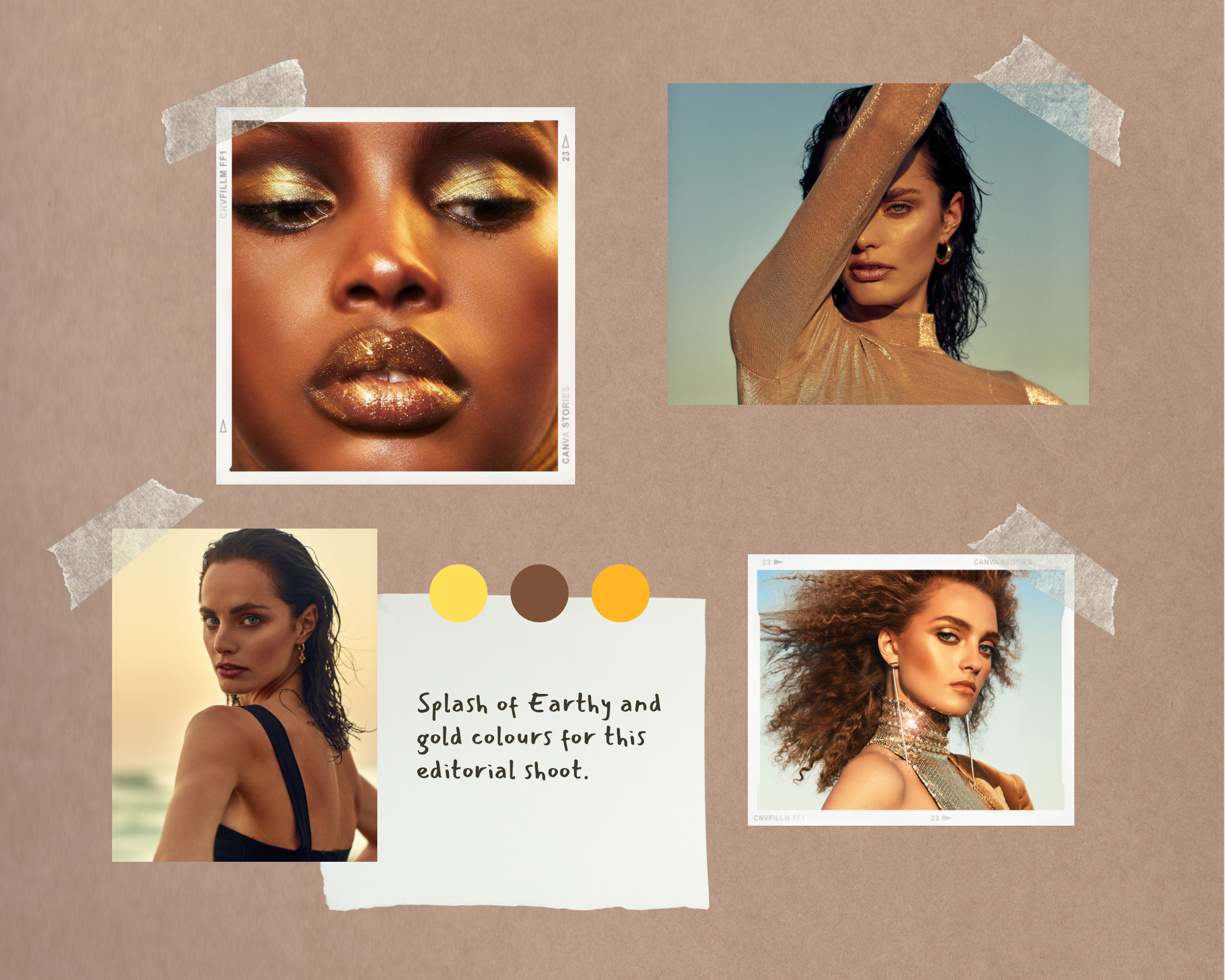 Mood board mock up
