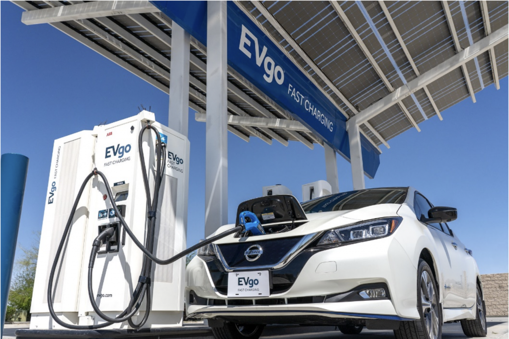 Nissan and EVgo to install 200 quick Chargers in U.S.