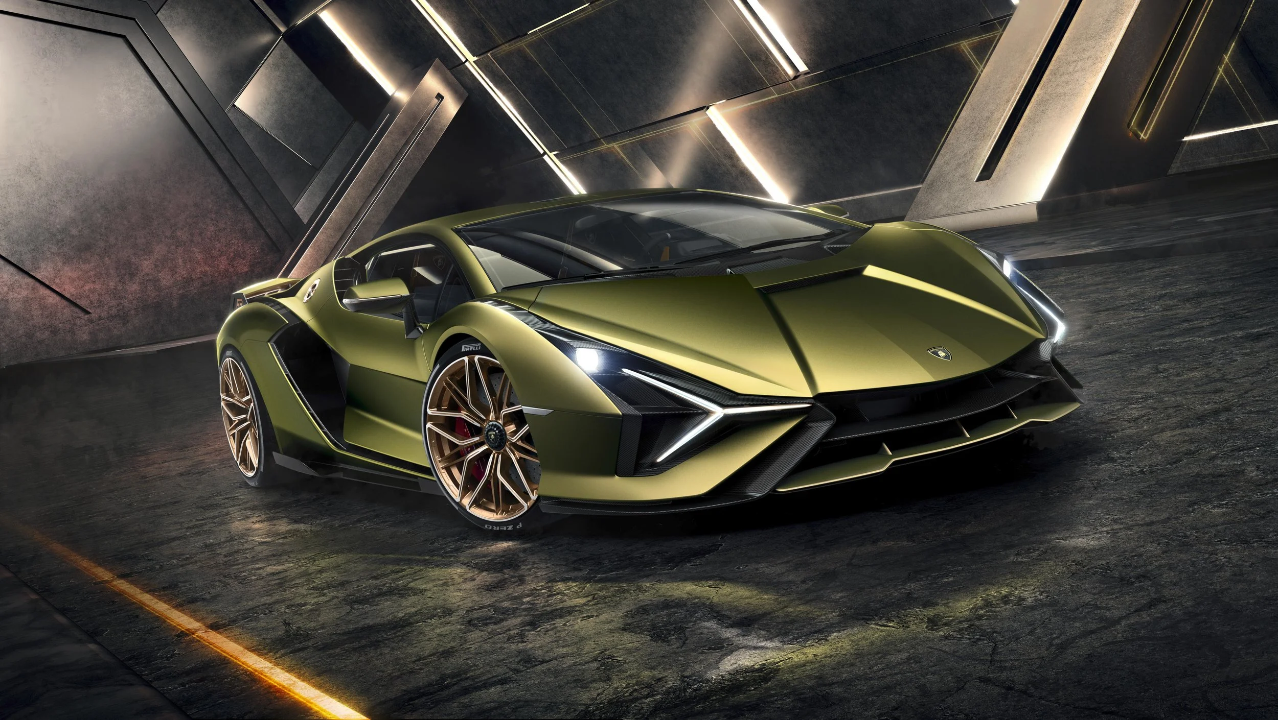 Meet Lamborghini's first hybrid, the Sián