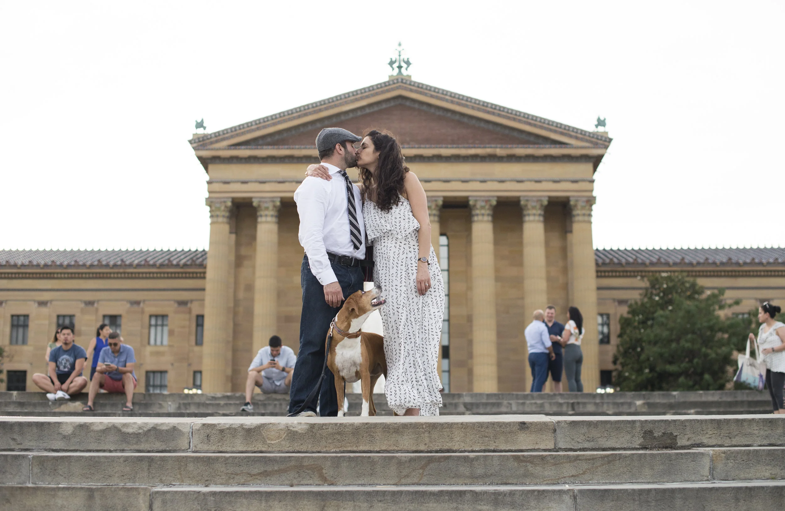 Philadelphia Museum of Art Engagement Session