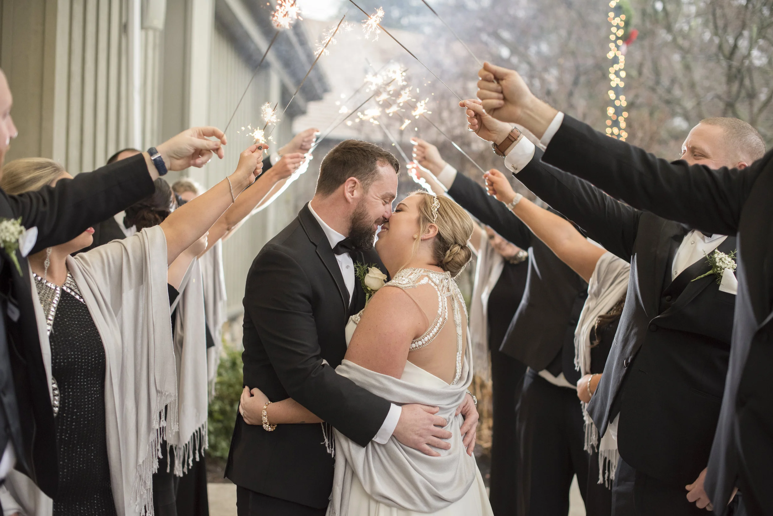 NYE Wedding at Downingtown Country Club, in Downingtown PA