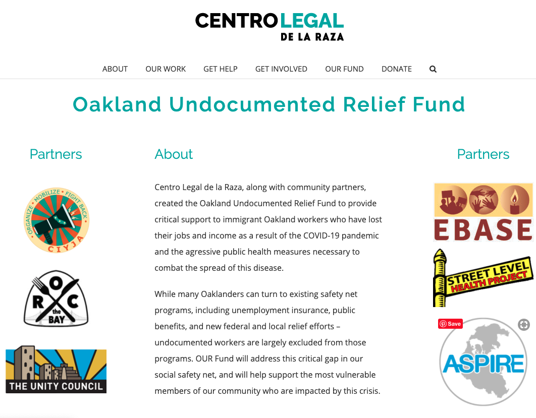 Oakland Relief Fund