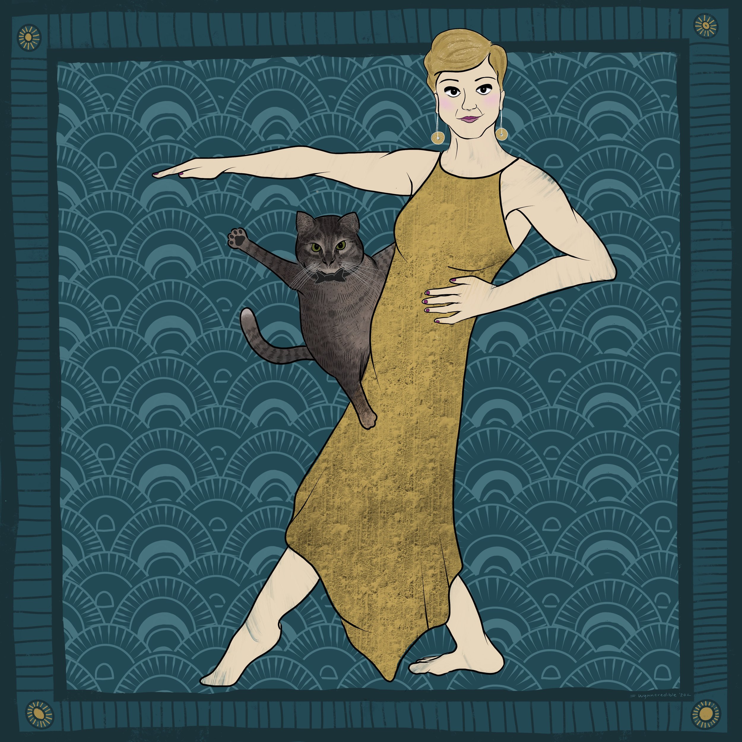 Pet Portrait Commission for Sean Feeley | Digital Illustration | 2020