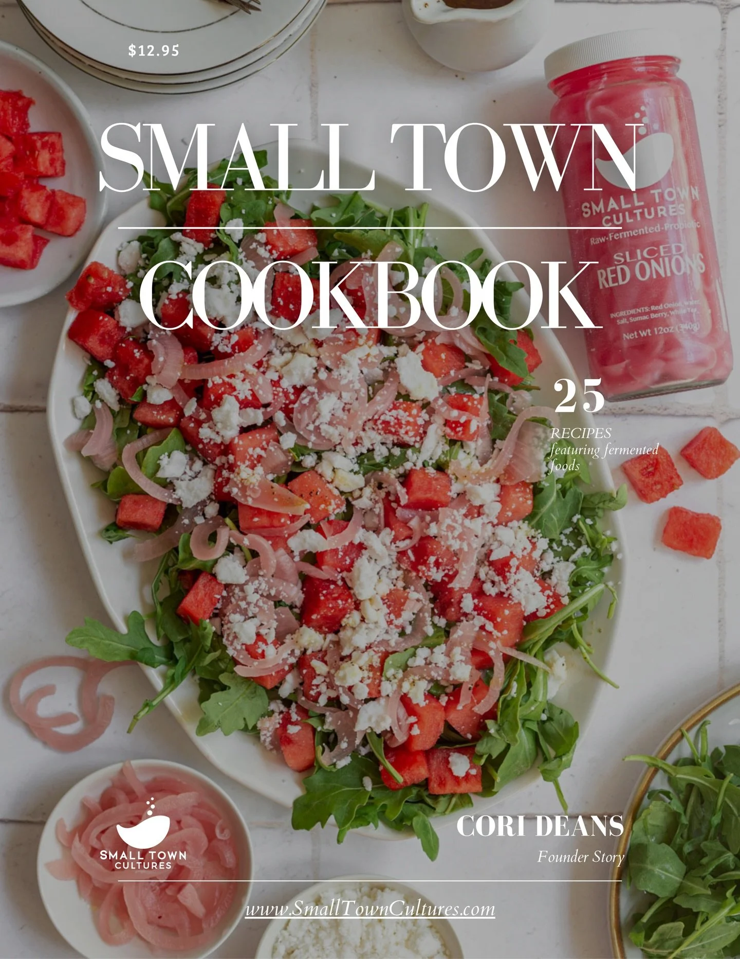 Small Town Cookbook features gut healthy recipes that are sure to delight the foodies and the picky eaters in your family. 

Featuring:
Small Town Cultures&rsquo; Kimchi Breakfast Bowl, Korean BBQ Burger, Fermented Jalape&ntilde;o Paloma, Watermelon 