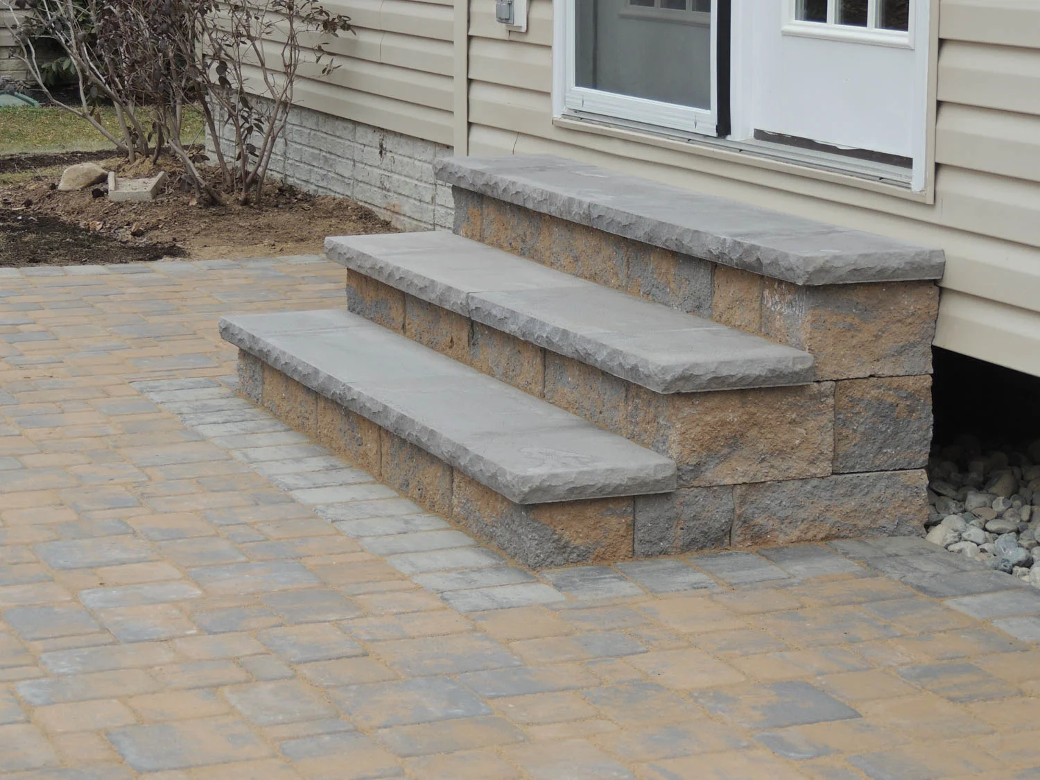 Stone Steps J Gonzalez Construction Patio Construction in Glen Burnie, MD