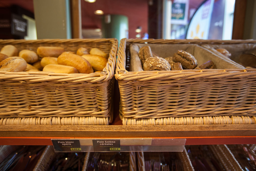  Self-service rolls, not wrapped in plastic! 