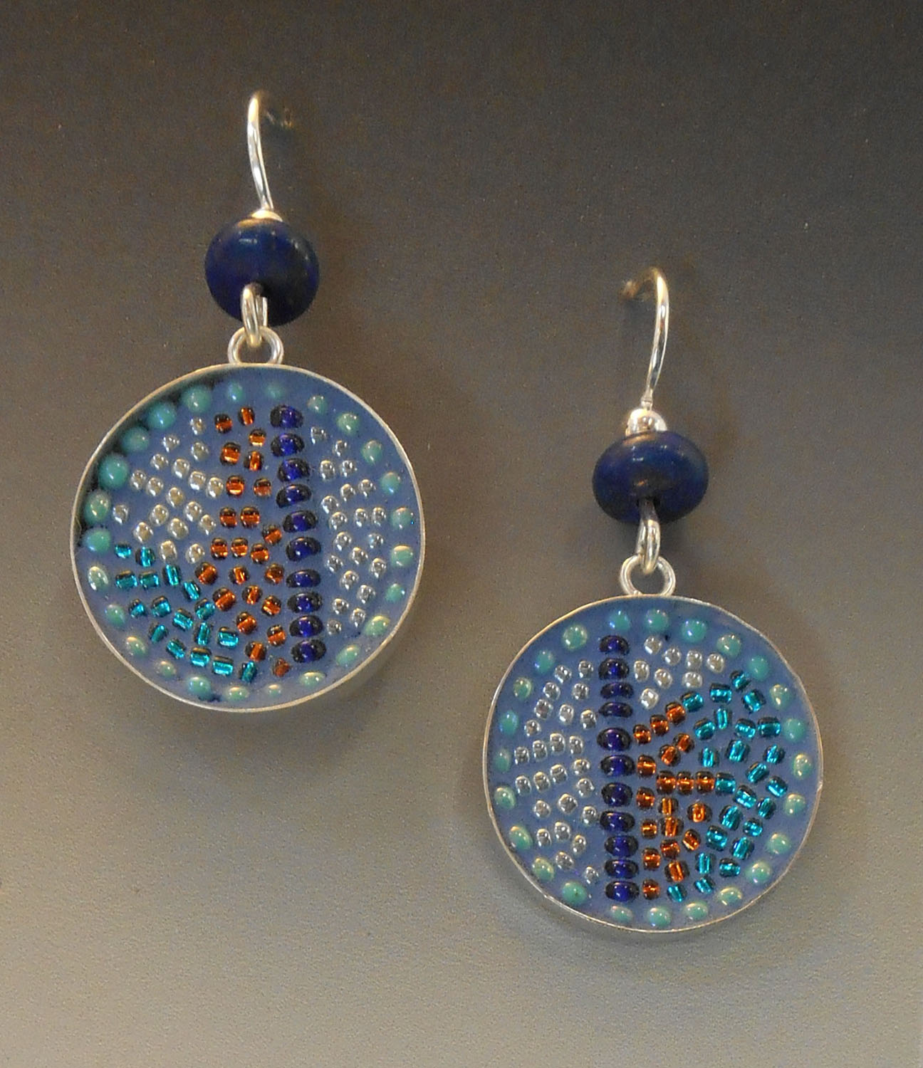 Micro Mosaic Earrings