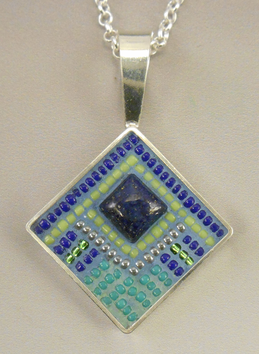 Micro Mosaic Pendant