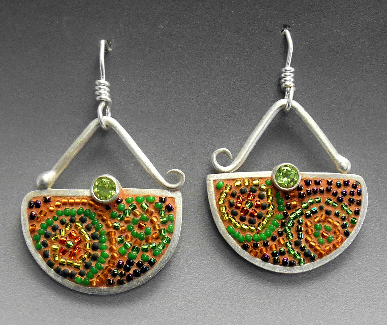 Micro Mosaic earrings