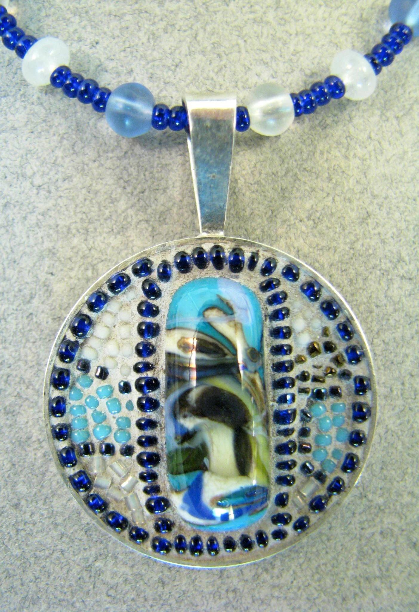 Micro Mosaic Pendant