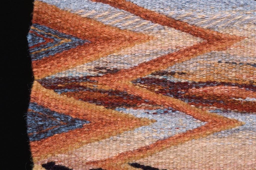 Wedge Weave Sunset detail