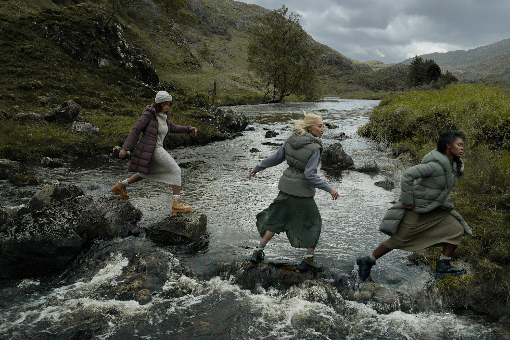   Canada Goose ‘Live in the Open’  photograph by Annie Leibovitz  