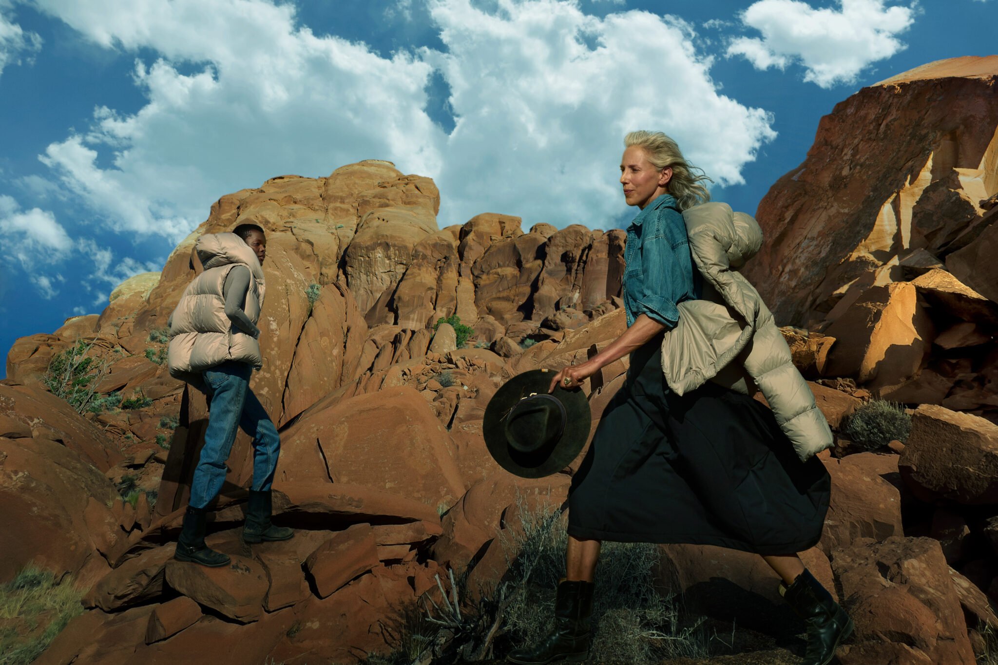   Canada Goose ‘Leading with Women’, photograph by Annie Leibovitz  