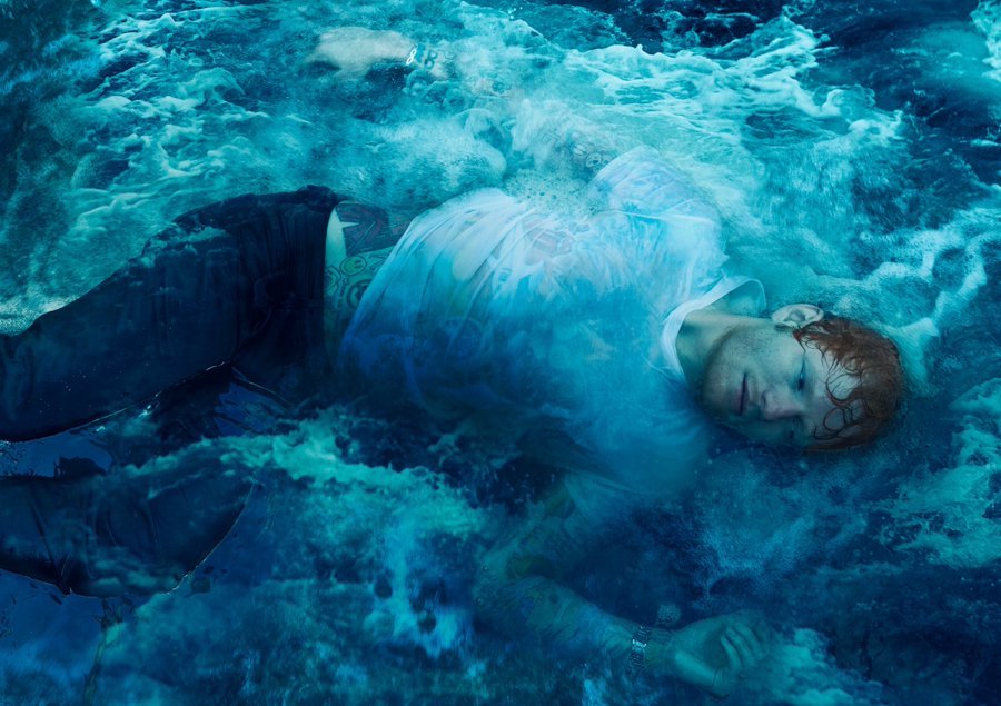   Marketing Materials for Album ‘Autumn Variations’ by Ed Sheeran, Photograph by Annie Leibovitz  