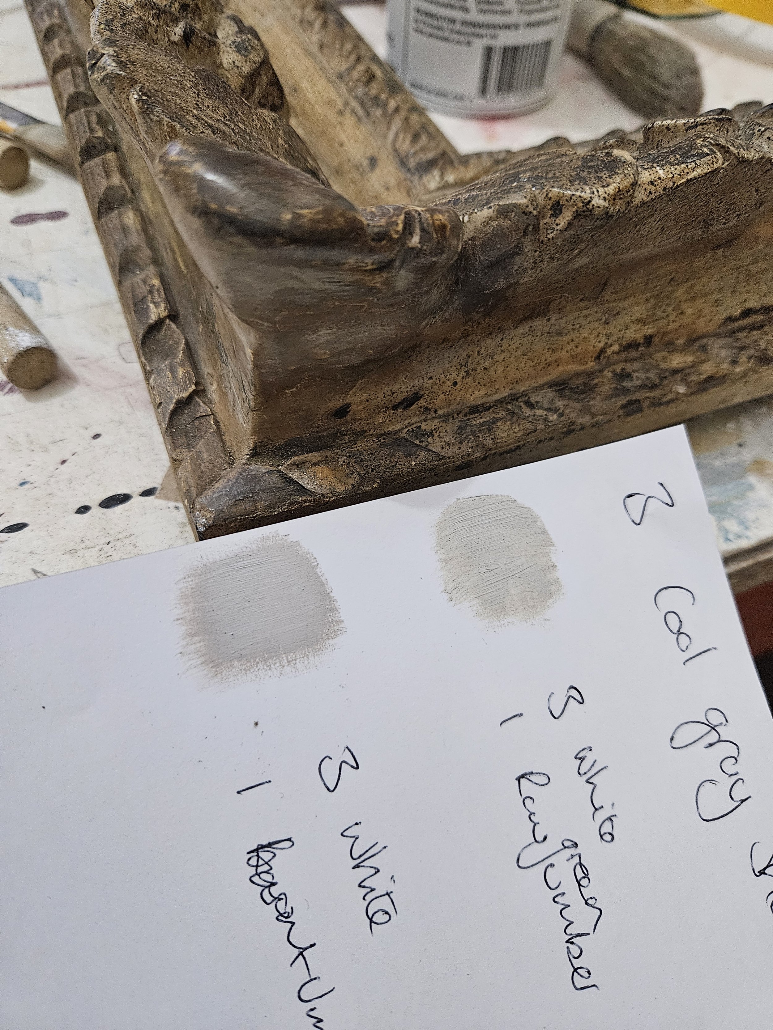 How I Restored and Colour Matched a Polychrome Frame