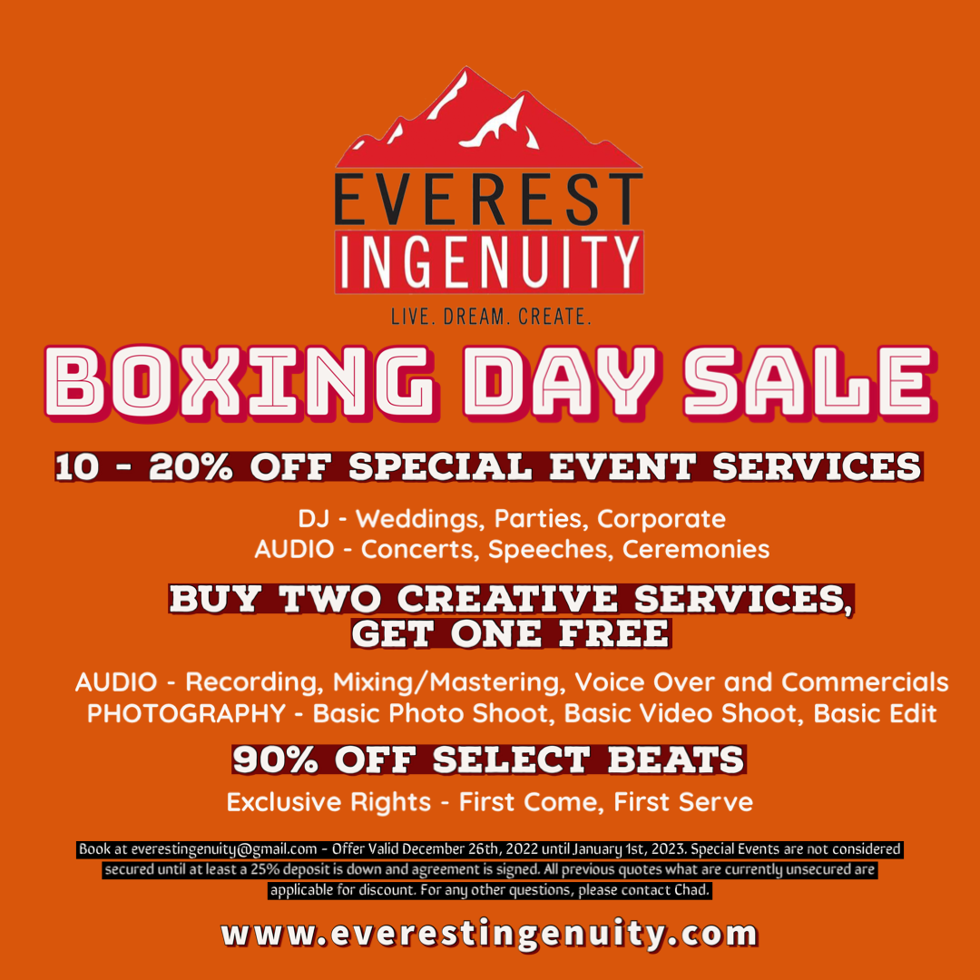 2022 Everest Boxing Day Sale 