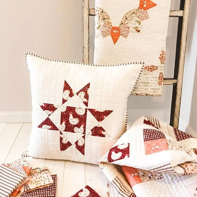 My first tutorial, Make a Zippered Pillow Cover With your Quilt Block, is up on my website, judyjarvi.com in the Make and Do section π I hope there’s plenty of cozy sewing and quilting going on β€οΈ .
πHomestead Life Fabricπ¦in stores In April