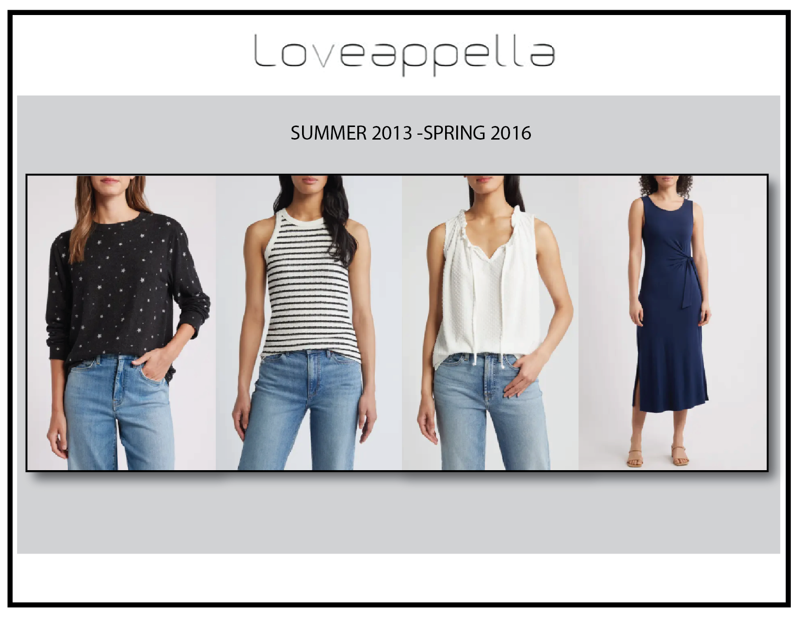  Loveappella Summer 2023-Spring 2016 