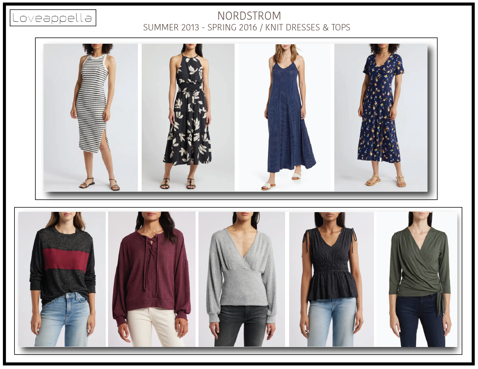  Nordstrom - Knit Top &amp; Dress Designs 