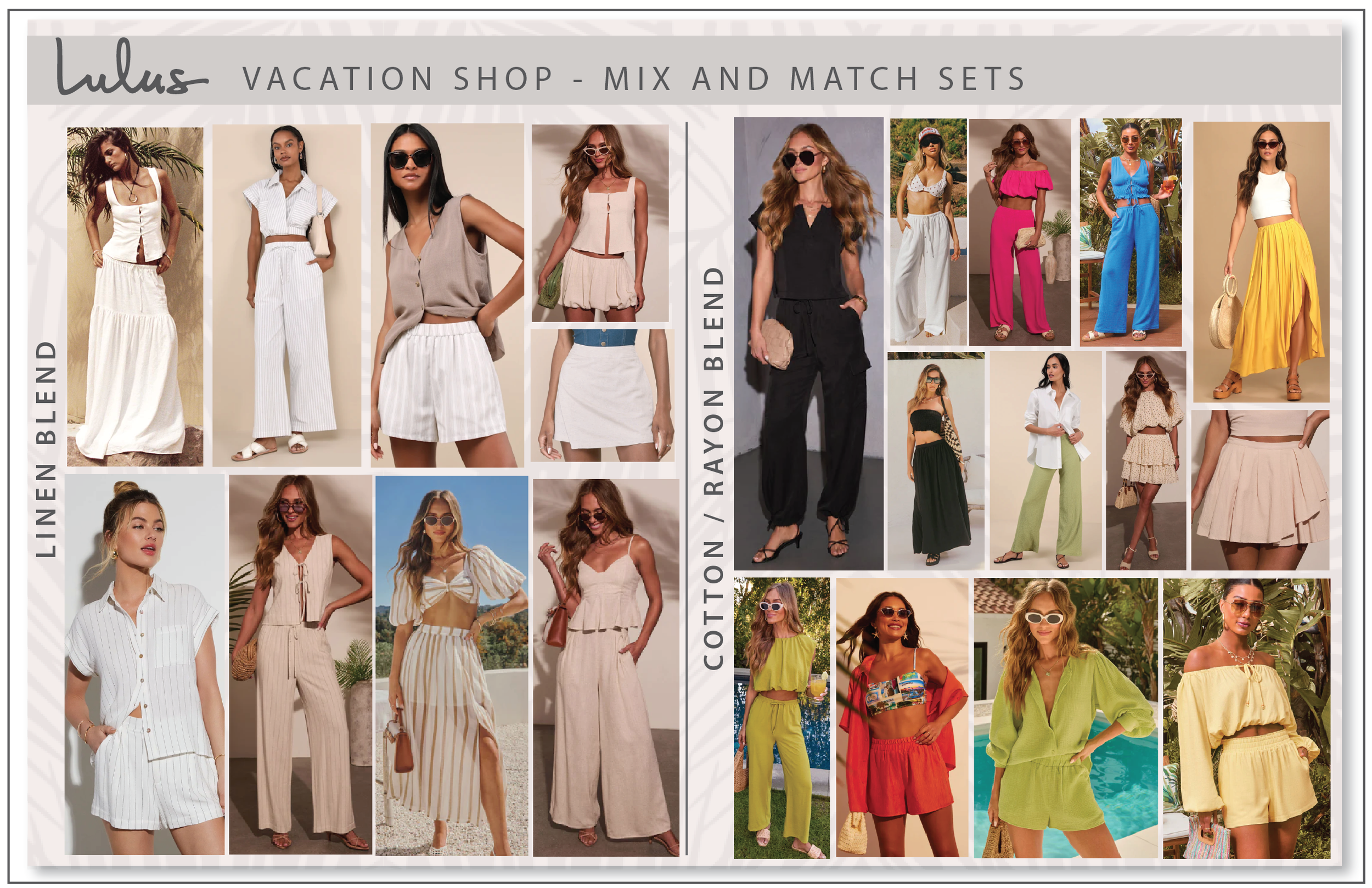  Lulus Summer 2025 Product Strategy Vacation Shop 