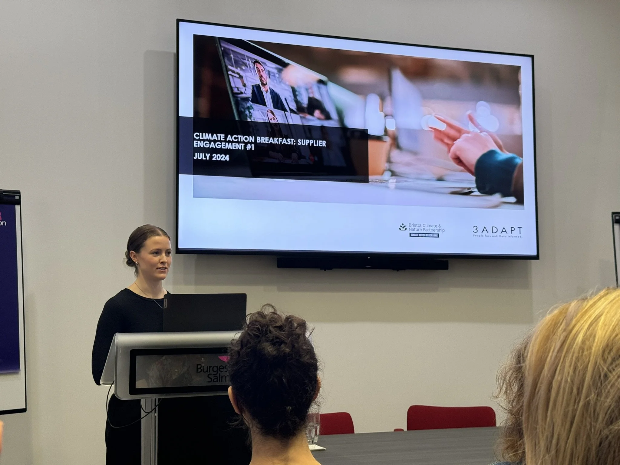 Engaging Suppliers for a Sustainable Future: Insights from 3ADAPT's talk at Bristol’s Climate Action Breakfast (Part 1)