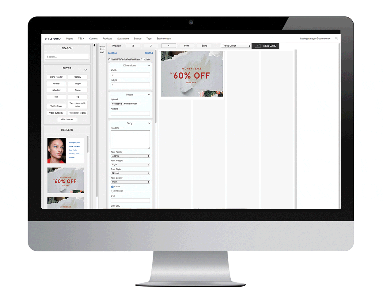 CMS design
