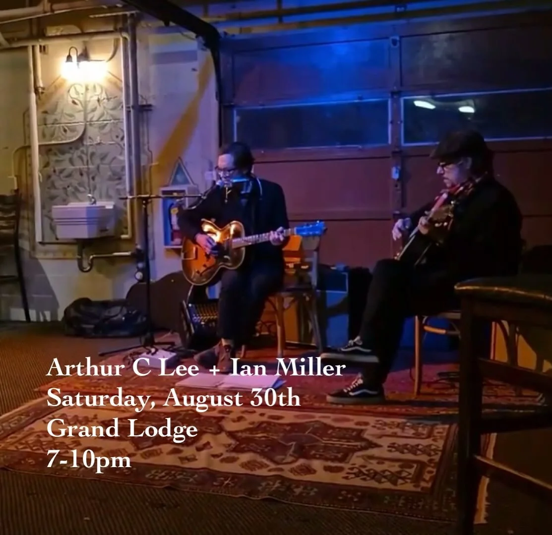 Back at it tonight over at The Grand Lodge in Forest Grove with the inimitable Ian Miller on guitar and yours truly trying to play guitar, harmonica and sing all at once. It&rsquo;ll be like harvest season, as we pick out songs that are both crunchy 