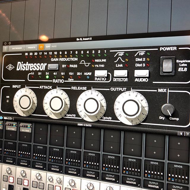 #distressortuesdays love using  this for tracking &amp; mixing on just about anything! What&rsquo;s your favourite comp?